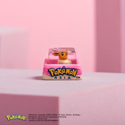 Nút Bàn phím cơ Pokémon đến từ Dwarf Factory!