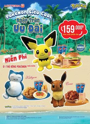 Săn thú bông cùng Lotteria