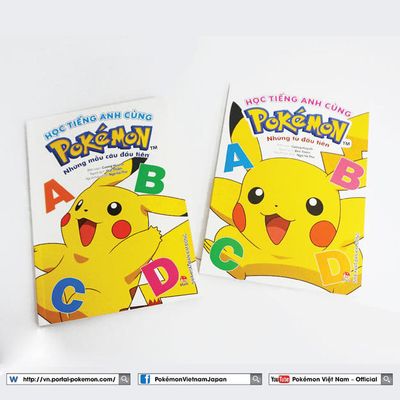 Sách học Tiếng Anh cùng Pokémon