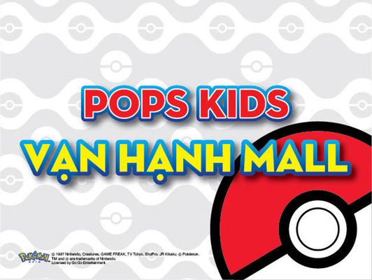 Pikachu trong sự kiện Pops Kids - Lần đầu tiên xuất hiện tại Vạn Hạnh Mall