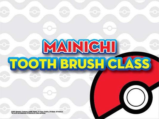 Lớp học ngoại khóa về cách chải răng với sự xuất hiện siêu dễ thương của Pikachu